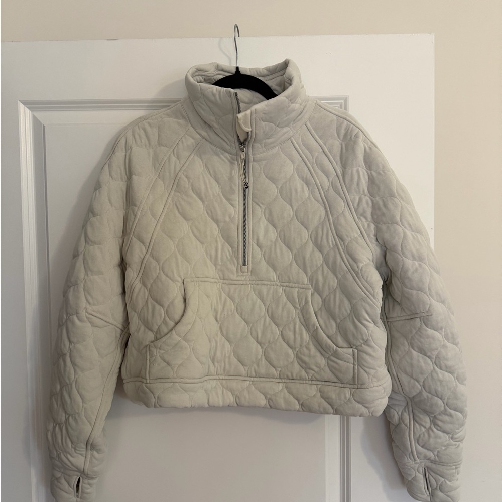 lululemon Scuba Oversized Quilted Half Zip